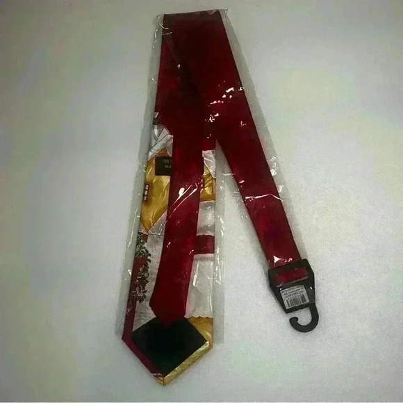 Santa Clause Christmas Men’s Neck Tie - Picture 3 of 5